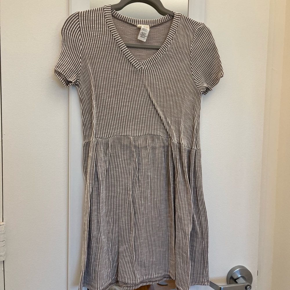 Light striped dress